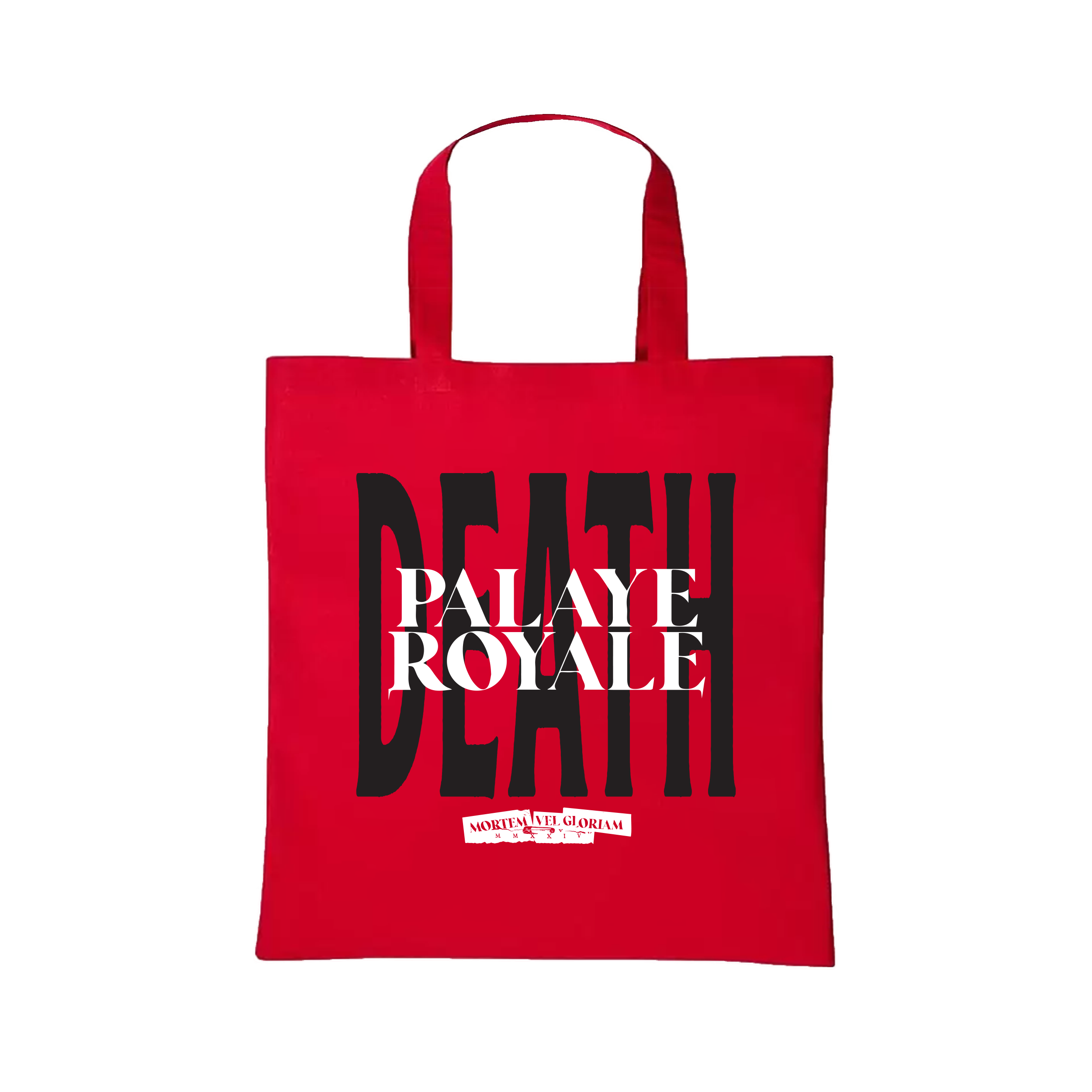 Palaye Royale - Red 'DEATH' Tote bag